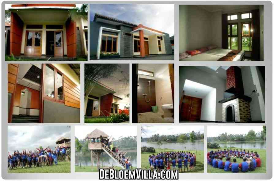 villa outbound di Pangalengan De Bloem Villa